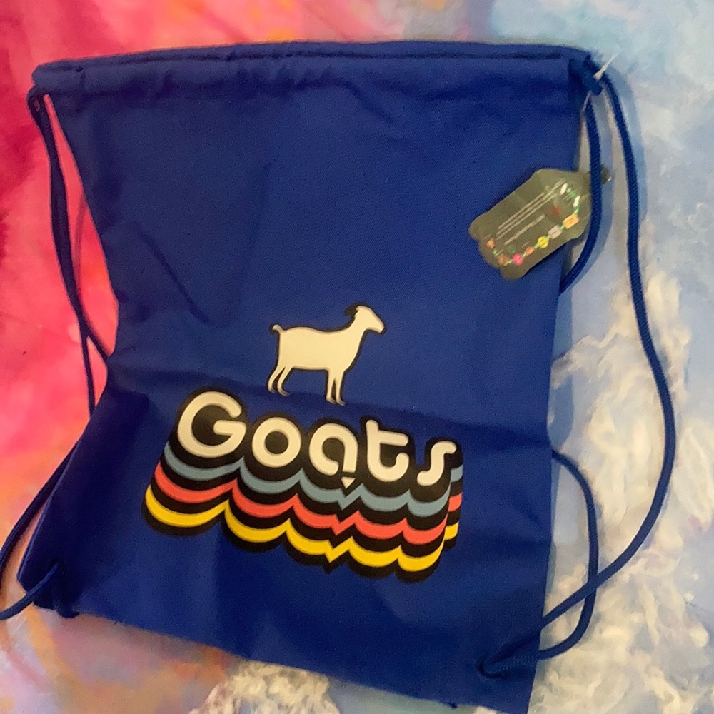 Goats Drawstring Bag - New